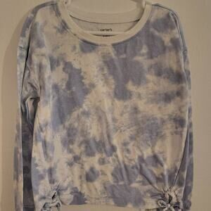 Carters Long Sleeve Cloud Shirt, Girls Size 8